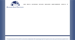 Desktop Screenshot of managedassetportfolios.com