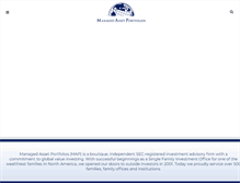 Tablet Screenshot of managedassetportfolios.com